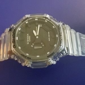 Casio G Shock GA 2100 Transparent Skeleton